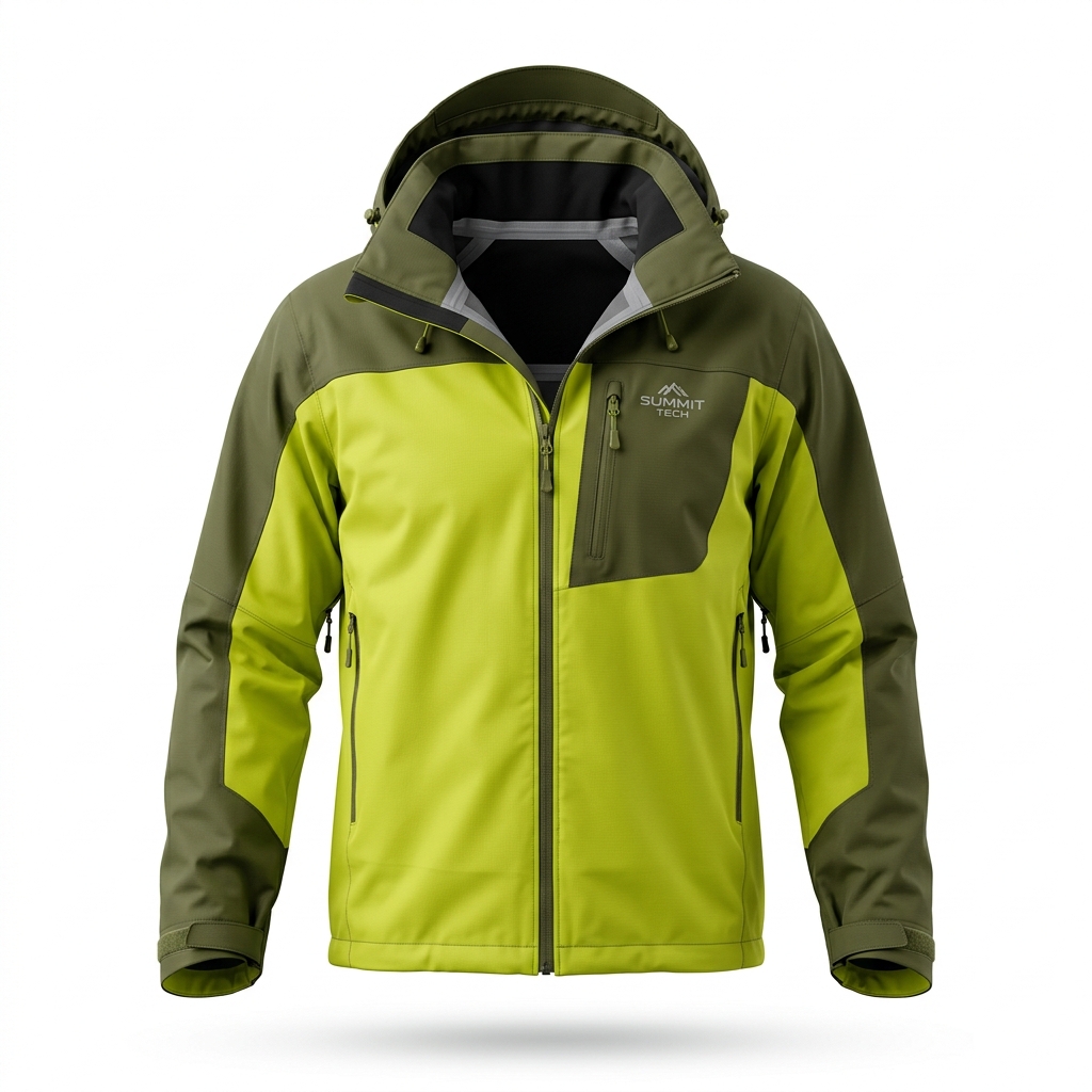 Ghost Mannequin Green Jacket